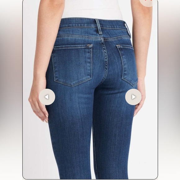 Frame Ali High Rise Cigarette Jean - Picture 4 of 9